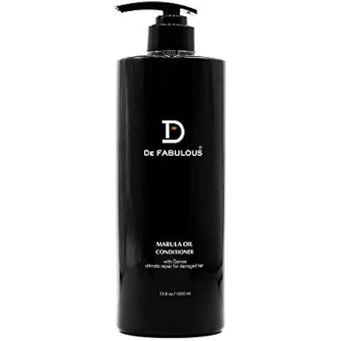DE FABULOUS MARULA OIL CONDITIONER WITH QUINOA 32OZ - Image 1